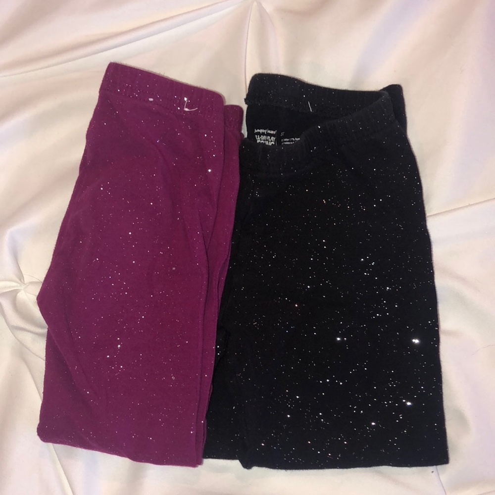 Glitter leggings
